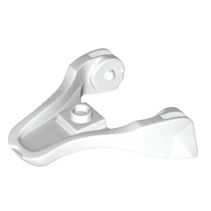 Draken Hoofd Onderkaak White